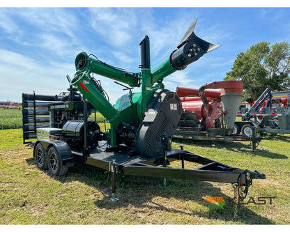 AGI REM VR12 Self Powered Diesel Grain Vac Full Pipe Package 10,000 BPH Capacity Isuzu Engine Grain Vacs