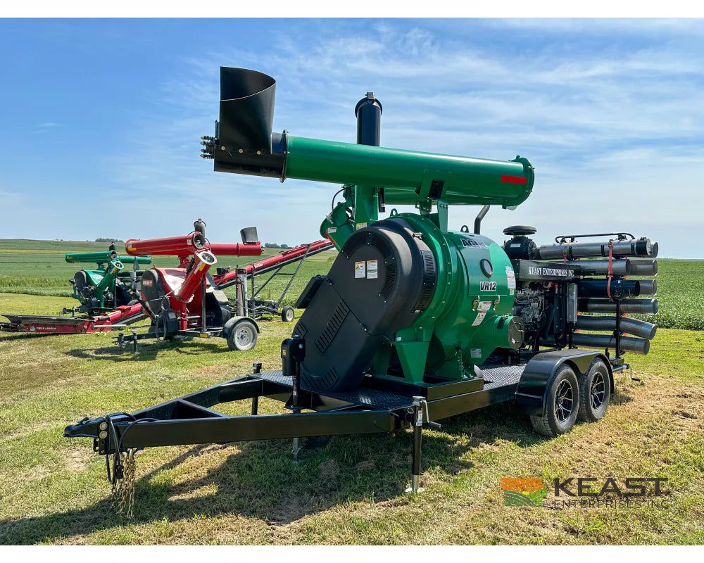 AGI REM VR12 Self Powered Diesel Grain Vac Full Pipe Package 10,000 BPH Capacity Isuzu Engine Grain Vacs