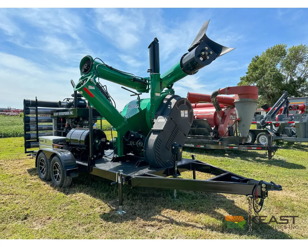 AGI REM VR12 Self Powered Diesel Grain Vac Full Pipe Package 10,000 BPH Capacity Isuzu Engine Grain Vacs