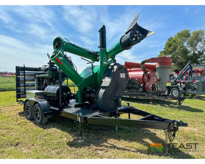 AGI REM VR12 Self Powered Diesel Grain Vac Full Pipe Package 10,000 BPH Capacity Isuzu Engine Grain Vacs