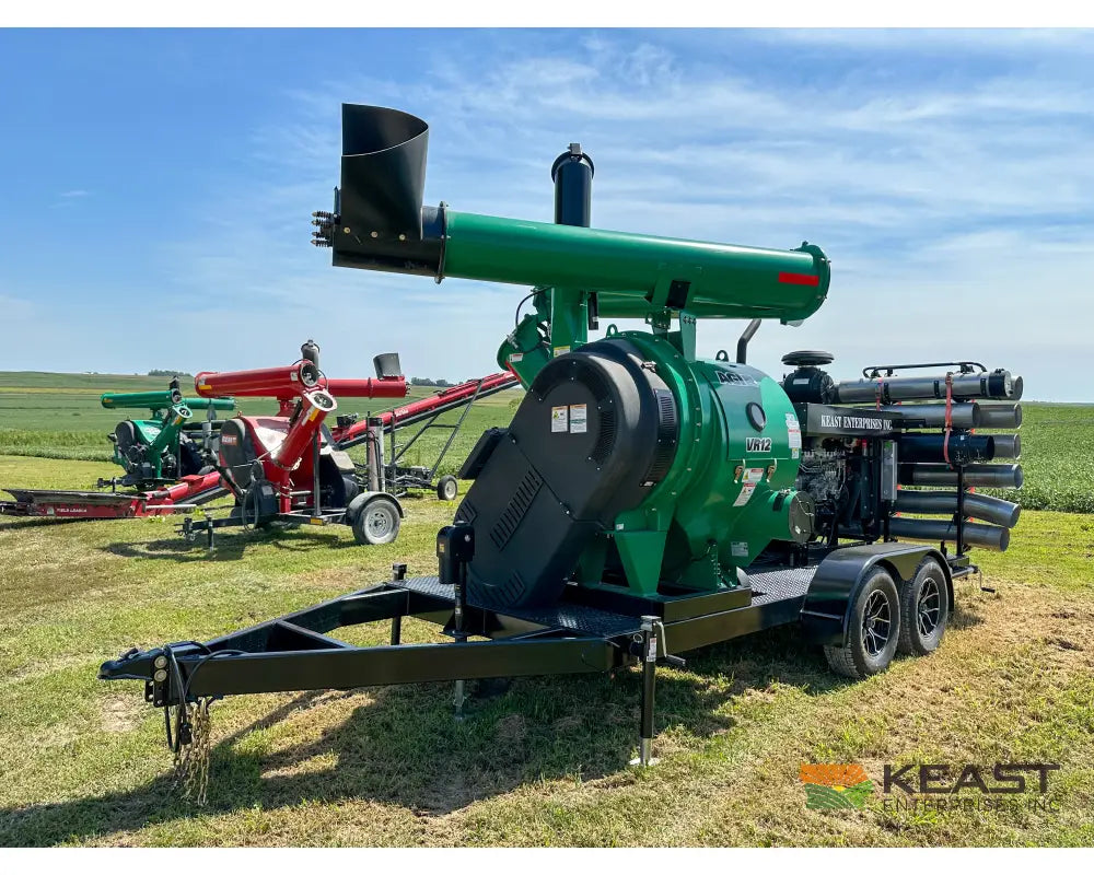 AGI REM VR12 Self Powered Diesel Grain Vac Full Pipe Package 10,000 BPH Capacity Isuzu Engine Grain Vacs