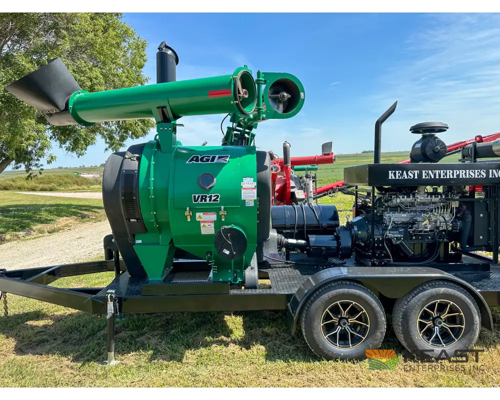 AGI REM VR12 Self Powered Diesel Grain Vac Full Pipe Package 10,000 BPH Capacity Isuzu Engine Grain Vacs