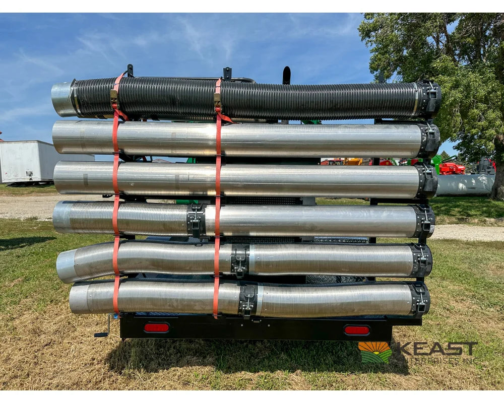 AGI REM VR12 Self Powered Diesel Grain Vac Full Pipe Package 10,000 BPH Capacity Isuzu Engine Grain Vacs