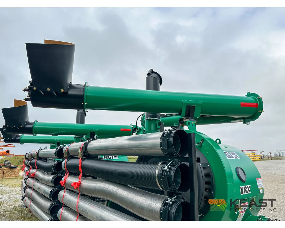 AGI REM VRX Grain Vac Full Pipe Package 6,000 BPH Capacity - Grain Vacs