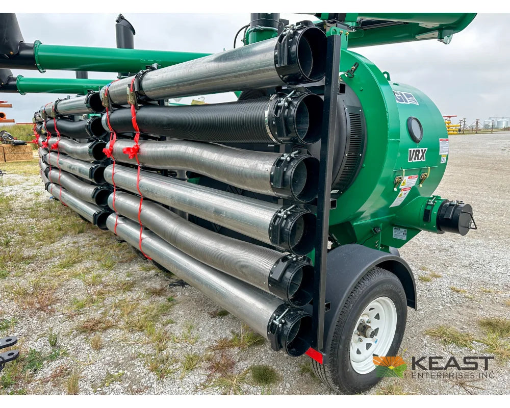 AGI REM VRX Grain Vac Full Pipe Package 6,000 BPH Capacity - Grain Vacs