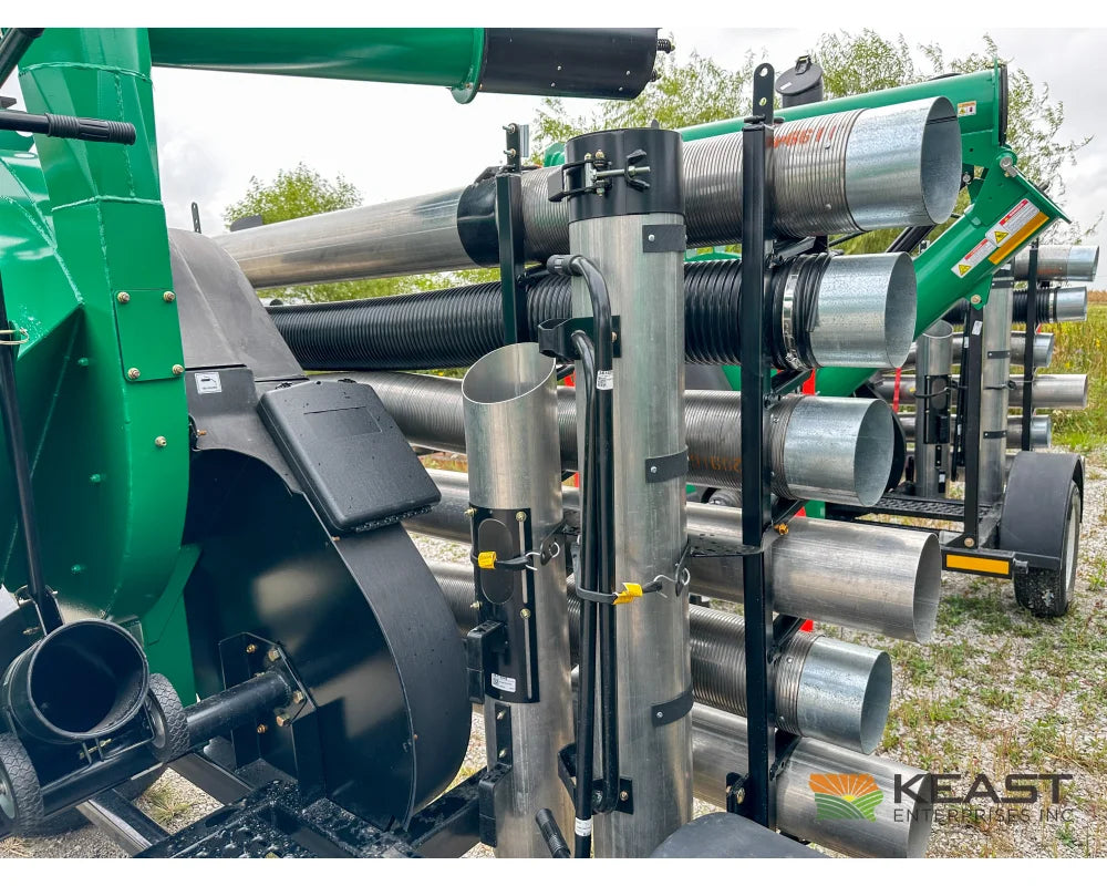 AGI REM VRX Grain Vac Full Pipe Package 6,000 BPH Capacity - Grain Vacs