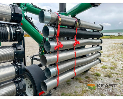 AGI REM VRX Grain Vac Full Pipe Package 6,000 BPH Capacity - Grain Vacs