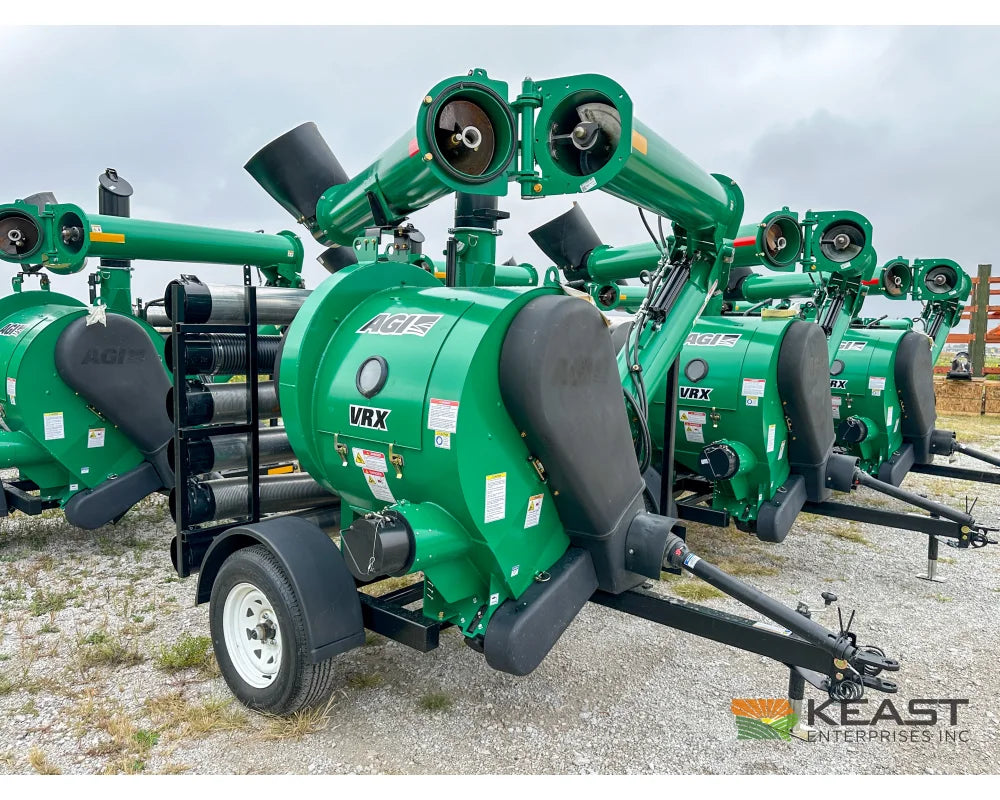AGI REM VRX Grain Vac Full Pipe Package 6,000 BPH Capacity - Grain Vacs