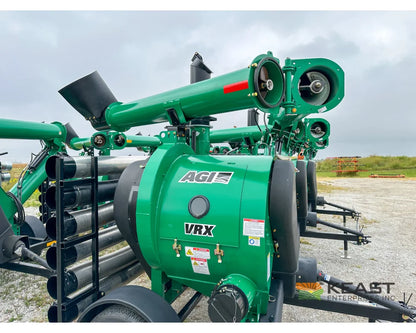 AGI REM VRX Grain Vac Full Pipe Package 6,000 BPH Capacity - Grain Vacs