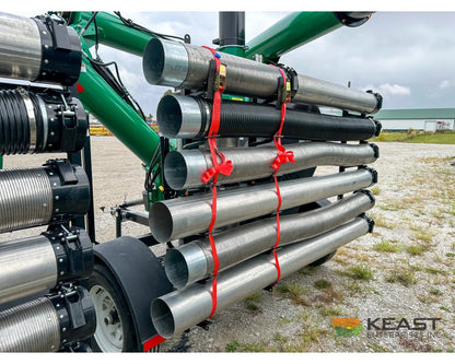AGI REM VRX Grain Vac Full Pipe Package 6,000 BPH Capacity - Grain Vacs