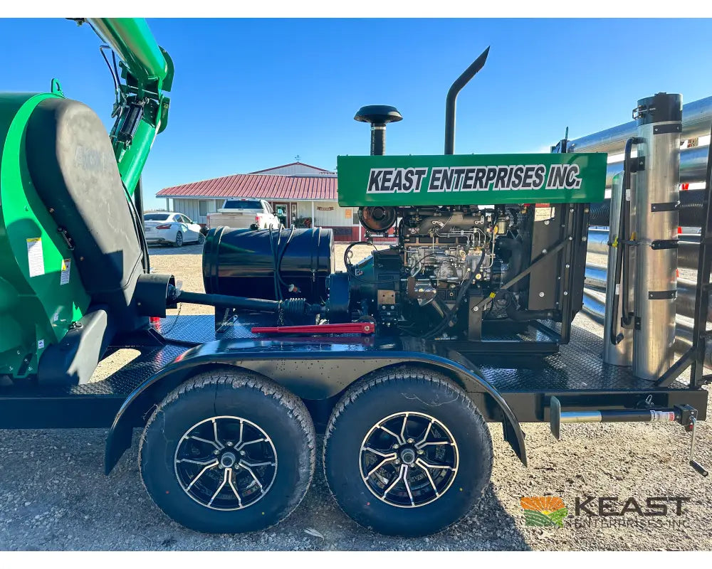 AGI REM VRX Self-Powered Diesel Grain Vac Full Pipe Package 6,000 BPH Capacity Grain Vacs