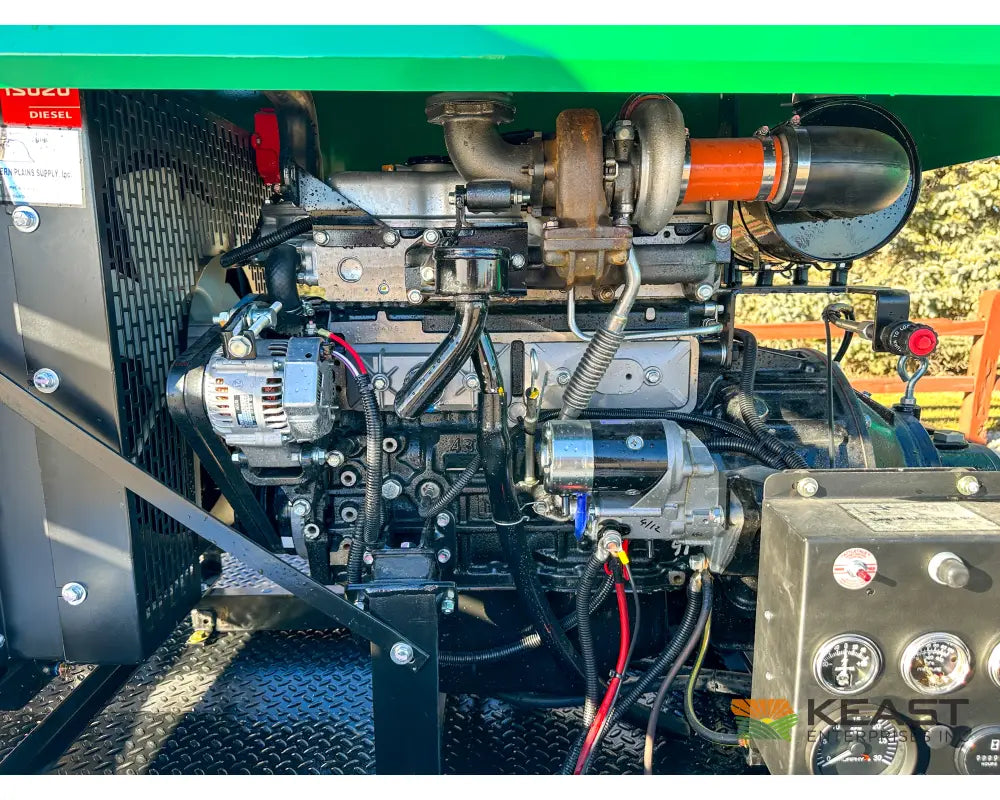 AGI REM VRX Self-Powered Diesel Grain Vac Full Pipe Package 6,000 BPH Capacity Grain Vacs