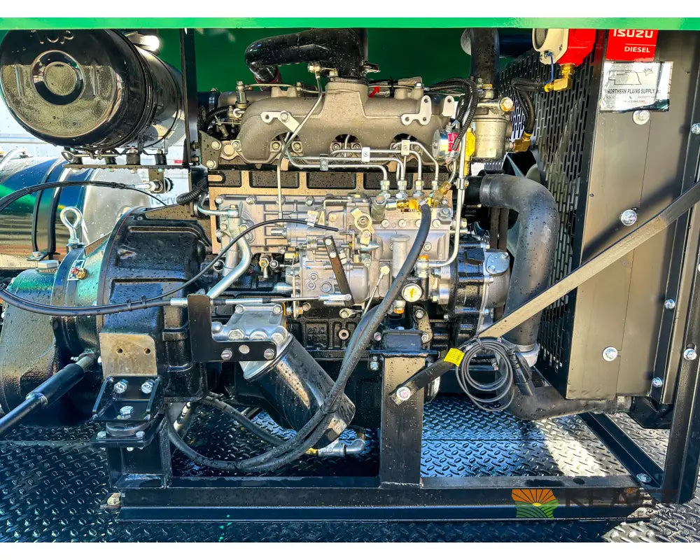 AGI REM VRX Self-Powered Diesel Grain Vac Full Pipe Package 6,000 BPH Capacity Grain Vacs