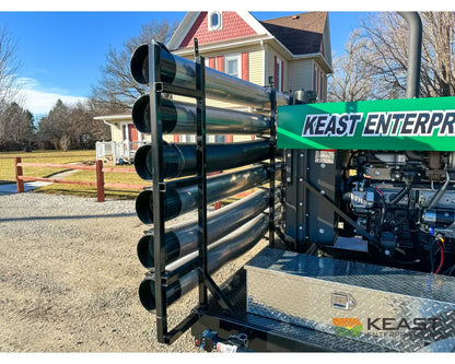 AGI REM VRX Self-Powered Diesel Grain Vac Full Pipe Package 6,000 BPH Capacity Grain Vacs