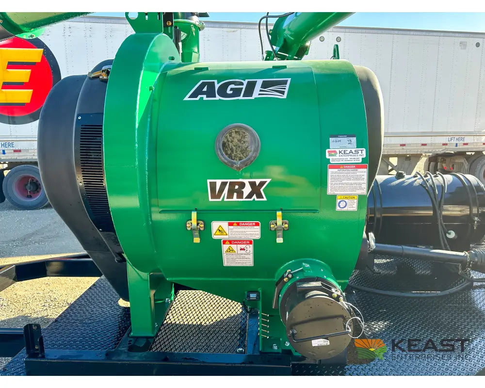 AGI REM VRX Self-Powered Diesel Grain Vac Full Pipe Package 6,000 BPH Capacity Grain Vacs