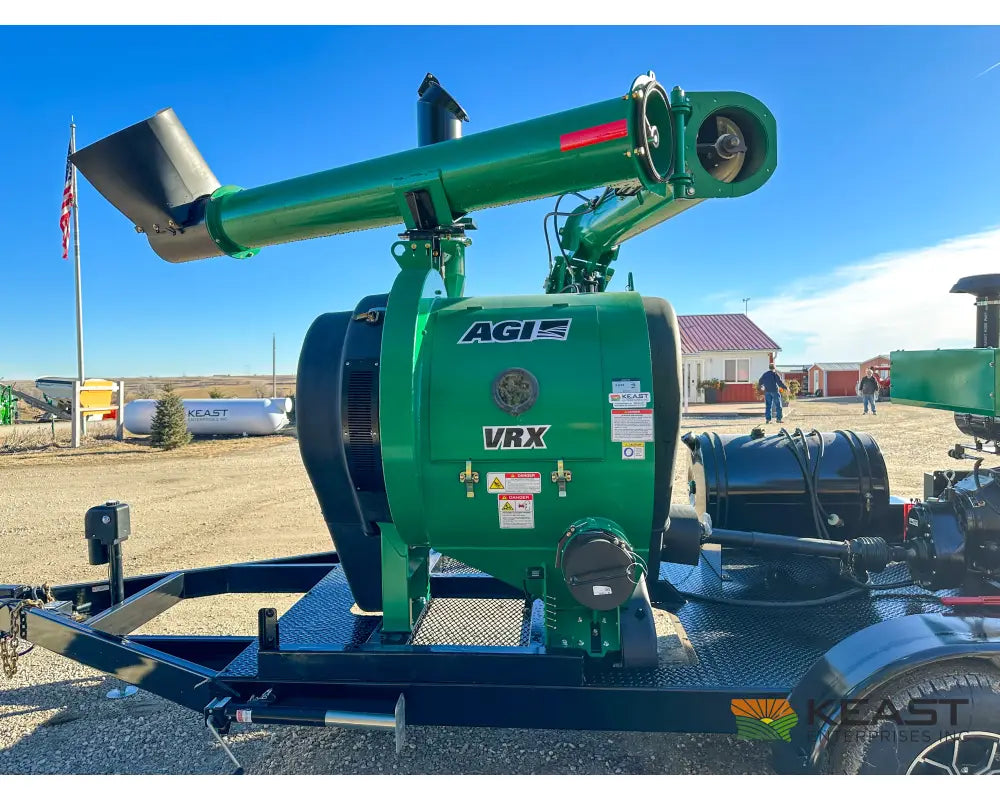 AGI REM VRX Self-Powered Diesel Grain Vac Full Pipe Package 6,000 BPH Capacity Grain Vacs