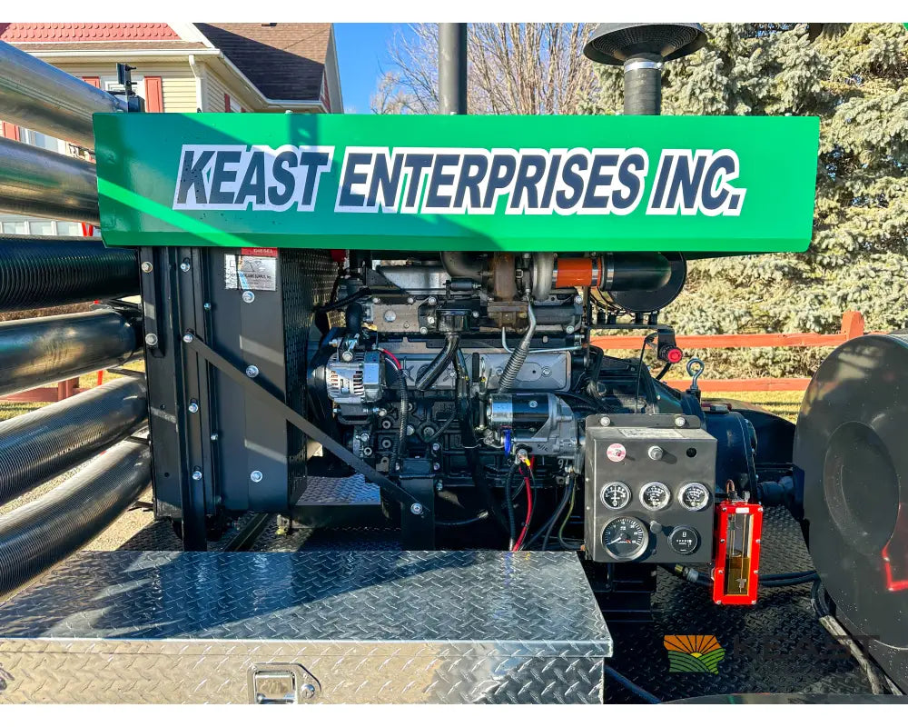 AGI REM VRX Self-Powered Diesel Grain Vac Full Pipe Package 6,000 BPH Capacity Grain Vacs