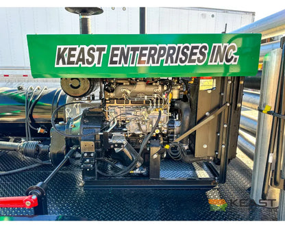 AGI REM VRX Self-Powered Diesel Grain Vac Full Pipe Package 6,000 BPH Capacity Grain Vacs