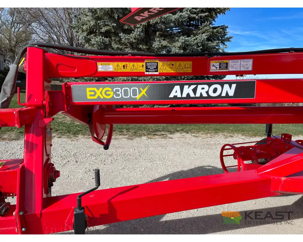 Akron EXG380X Grain Bag Unloader Up to 12,000 BPH 9’ & 10’ Bags Grain Bag Unloaders
