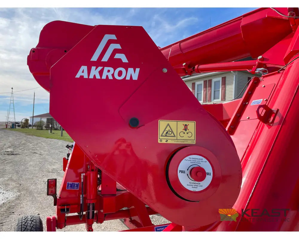 Akron EXG380X Grain Bag Unloader Up to 12,000 BPH 9’ & 10’ Bags Grain Bag Unloaders
