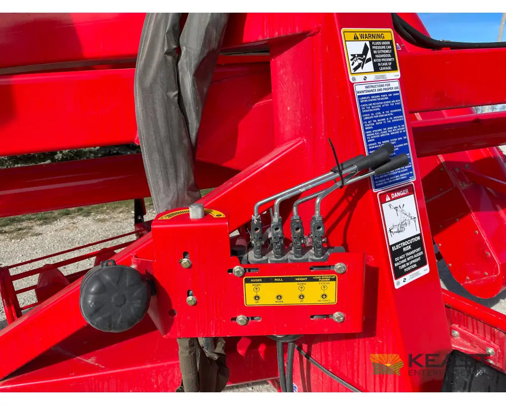 Akron EXG380X Grain Bag Unloader Up to 12,000 BPH 9’ & 10’ Bags Grain Bag Unloaders