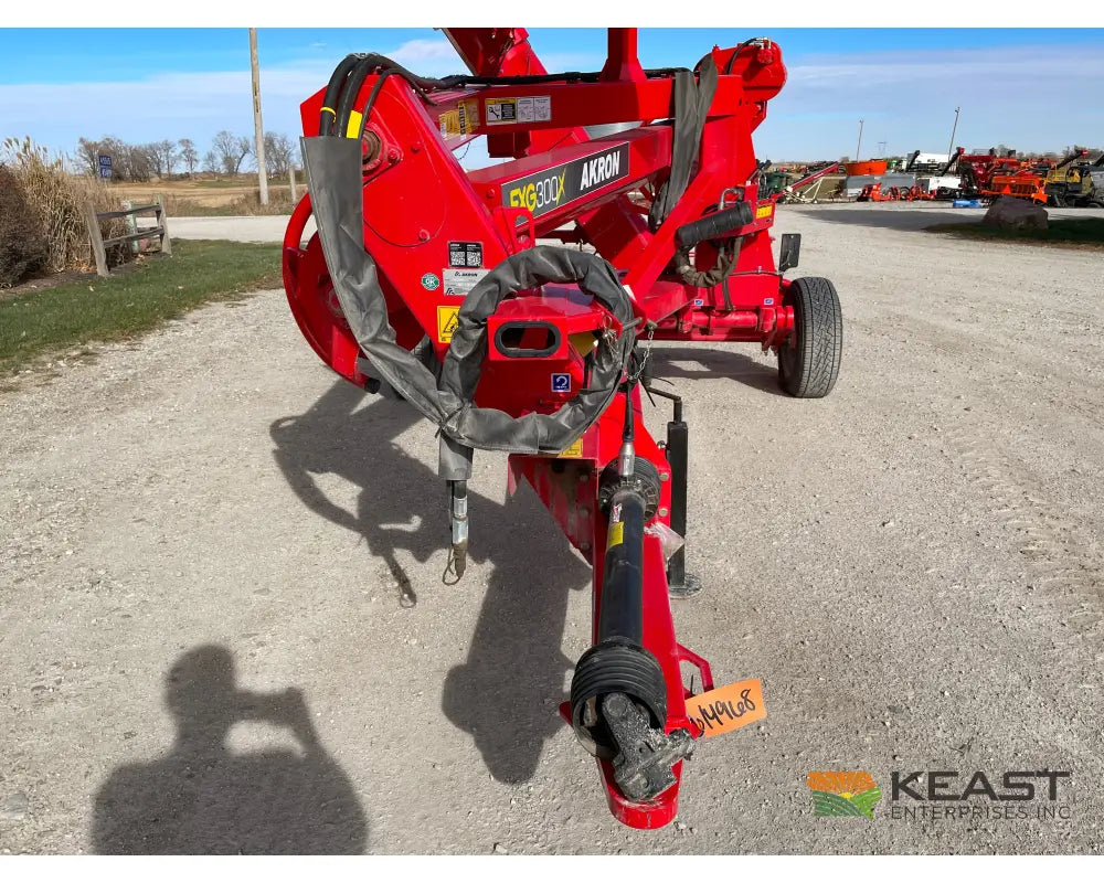 Akron EXG380X Grain Bag Unloader Up to 12,000 BPH 9’ & 10’ Bags Grain Bag Unloaders