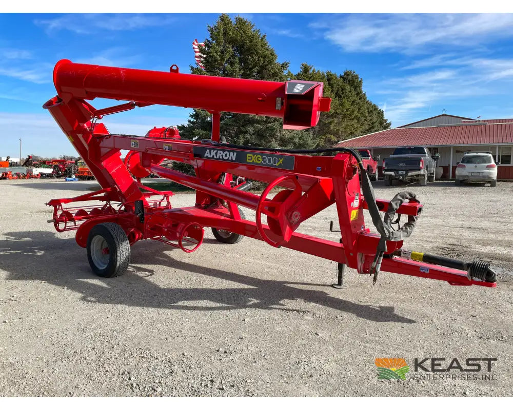 Akron EXG380X Grain Bag Unloader Up to 12,000 BPH 9’ & 10’ Bags Grain Bag Unloaders