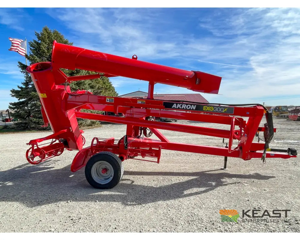 Akron EXG380X Grain Bag Unloader Up to 12,000 BPH 9’ & 10’ Bags Grain Bag Unloaders
