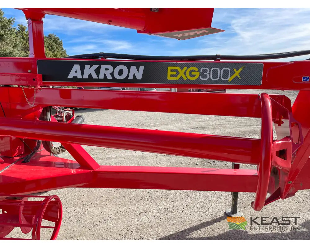 Akron EXG380X Grain Bag Unloader Up to 12,000 BPH 9’ & 10’ Bags Grain Bag Unloaders