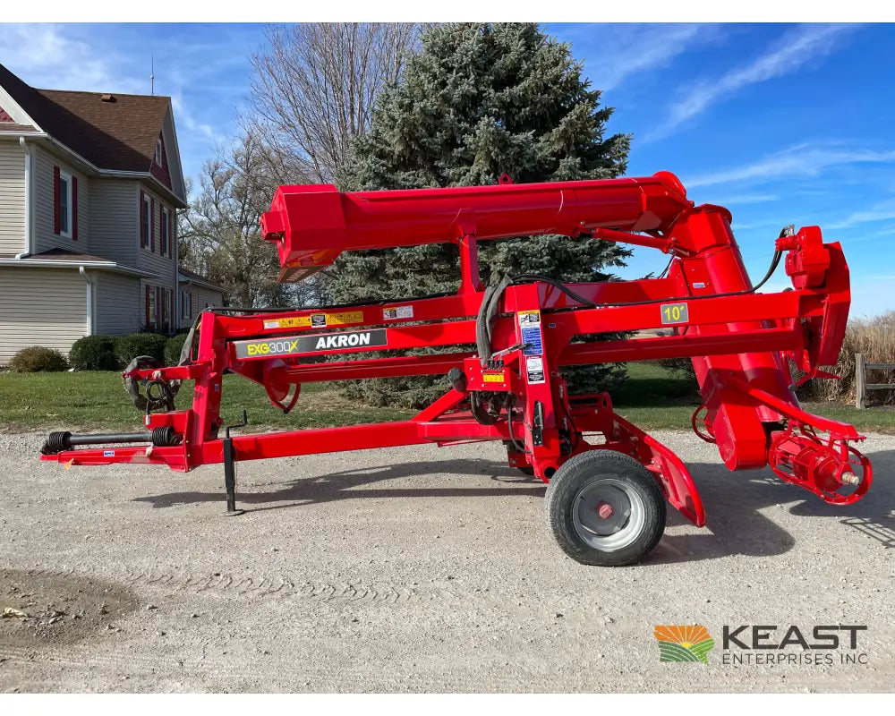Akron EXG380X Grain Bag Unloader Up to 12,000 BPH 9’ & 10’ Bags Grain Bag Unloaders