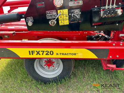 Anderson IFX720 Inline Bale Wrapper – Custom Operator Elite Wraps 6’ Bales Fast Pusher System Bale Wrappers