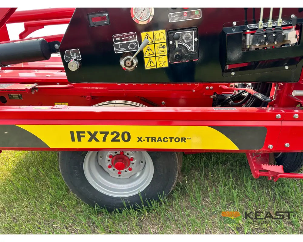 Anderson IFX720 Inline Bale Wrapper – Custom Operator Elite Wraps 6’ Bales Fast Pusher System Bale Wrappers