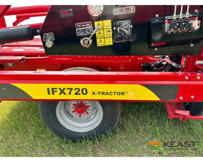 Anderson IFX720 Inline Bale Wrapper – Custom Operator Elite Wraps 6’ Bales Fast Pusher System Bale Wrappers