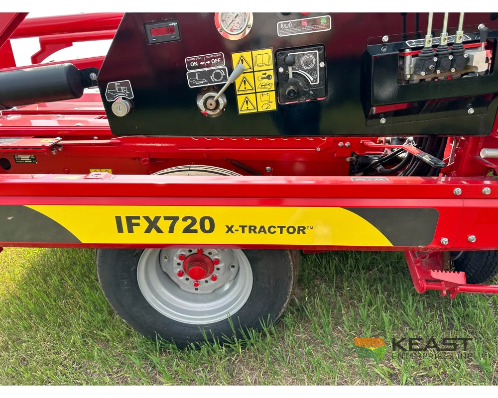 Anderson IFX720 Inline Bale Wrapper – Custom Operator Elite Wraps 6’ Bales Fast Pusher System Bale Wrappers