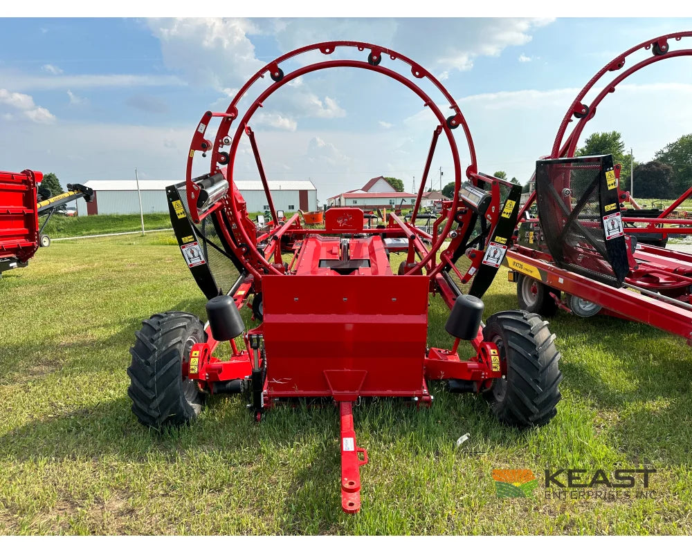 Anderson IFX720 Inline Bale Wrapper – Custom Operator Elite Wraps 6’ Bales Fast Pusher System Bale Wrappers