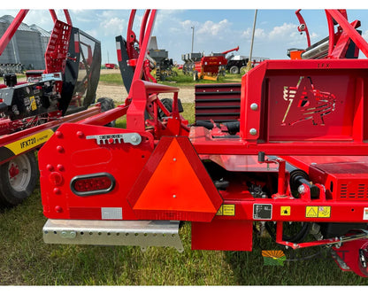 Anderson IFX720 Inline Bale Wrapper – Custom Operator Elite Wraps 6’ Bales Fast Pusher System Bale Wrappers