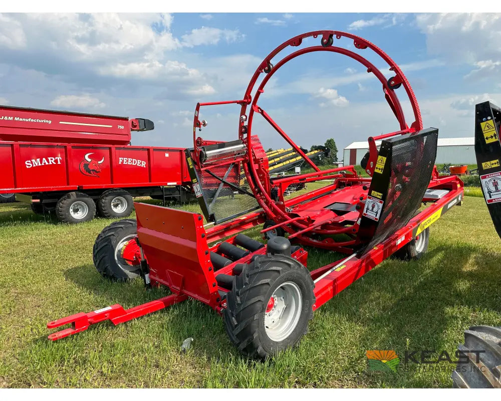 Anderson IFX720 Inline Bale Wrapper – Custom Operator Elite Wraps 6’ Bales Fast Pusher System Bale Wrappers
