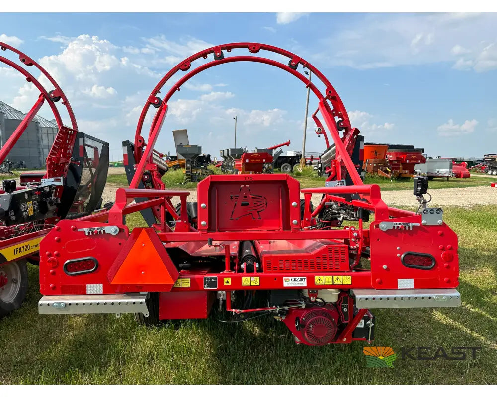 Anderson IFX720 Inline Bale Wrapper – Custom Operator Elite Wraps 6’ Bales Fast Pusher System Bale Wrappers