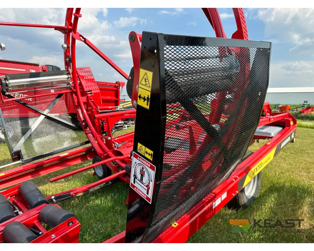 Anderson IFX720 Inline Bale Wrapper – Custom Operator Elite Wraps 6’ Bales Fast Pusher System Bale Wrappers