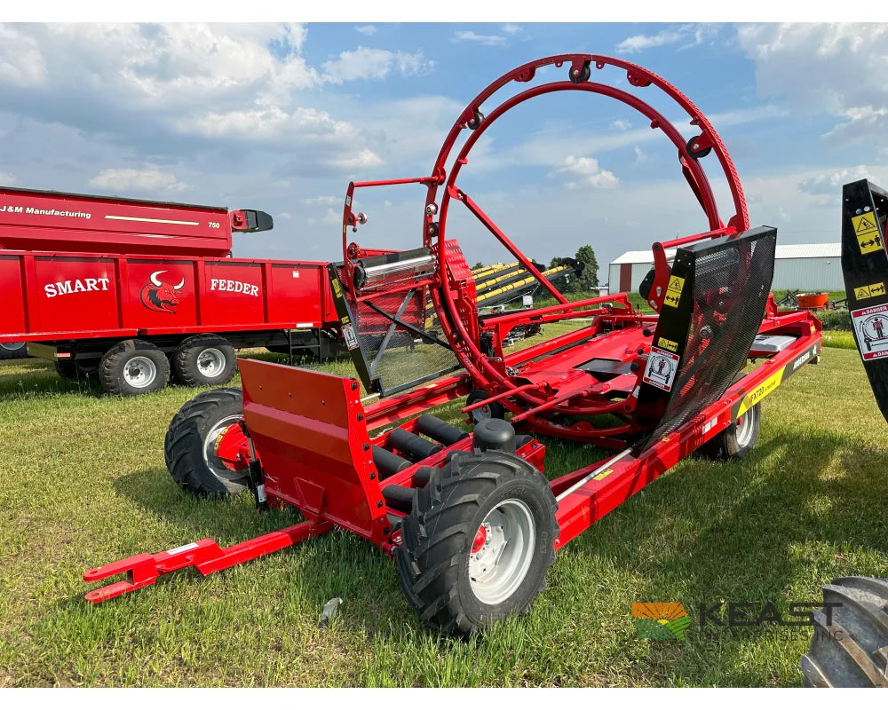 Anderson IFX720 Inline Bale Wrapper – Custom Operator Elite Wraps 6’ Bales Fast Pusher System Bale Wrappers