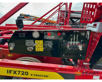 Anderson IFX720 Inline Bale Wrapper – Custom Operator Elite Wraps 6’ Bales Fast Pusher System Bale Wrappers