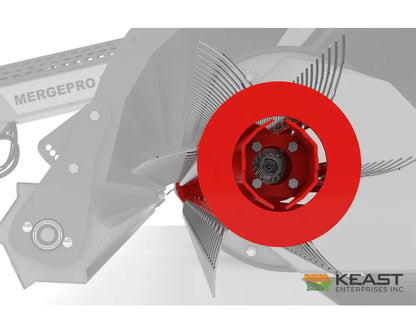 Anderson MergePro six-row camless pickup reel detail