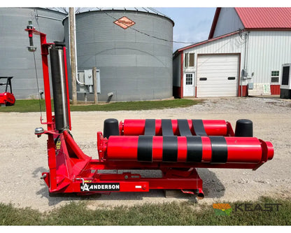 Anderson RB200 Single Bale Wrapper – 3-Point Hitch Wraps Up to 5’6’’ Bales Bale Wrappers