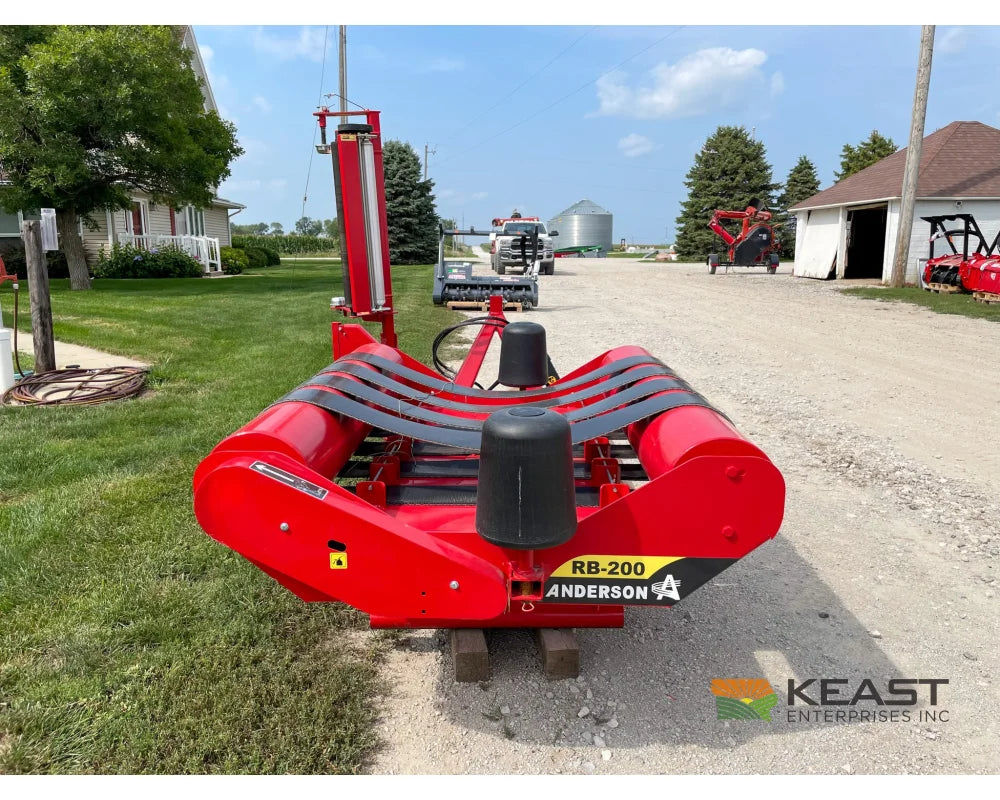 Anderson RB200 Single Bale Wrapper – 3-Point Hitch Wraps Up to 5’6’’ Bales Bale Wrappers