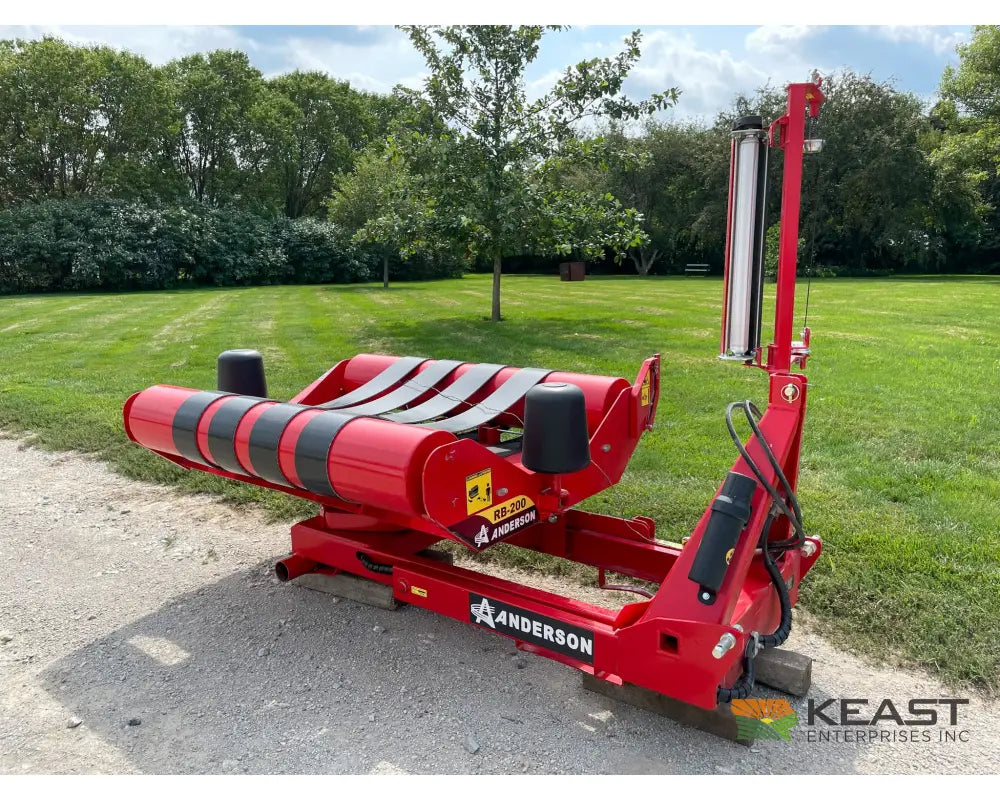 Anderson RB200 Single Bale Wrapper – 3-Point Hitch Wraps Up to 5’6’’ Bales Bale Wrappers