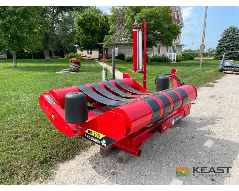Anderson RB200 Single Bale Wrapper – 3-Point Hitch Wraps Up to 5’6’’ Bales Bale Wrappers