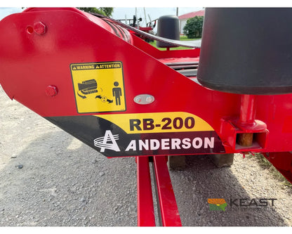 Anderson RB200 Single Bale Wrapper – 3-Point Hitch Wraps Up to 5’6’’ Bales Bale Wrappers