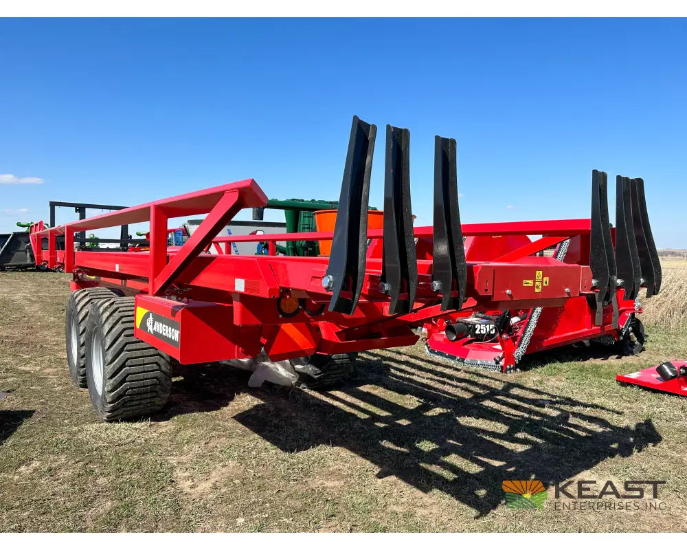 Anderson RBM1400 14 Bale Carrier - Self Loading Arm Chain Bale Pusher Bale Carriers