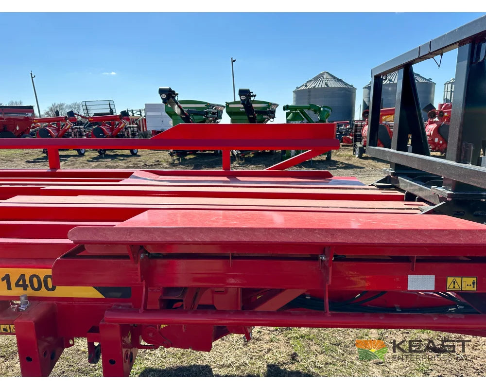 Anderson RBM1400 14 Bale Carrier - Self Loading Arm Chain Bale Pusher Bale Carriers