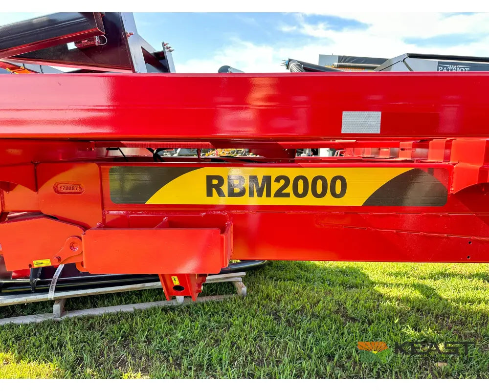 Anderson RBM2000 20 Bale Carrier Self Loading Arm Chain Bale Pusher Bale Carriers